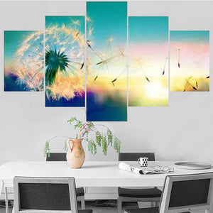 Rimless Canvas Painting Spray  Bedroom Bed Mural Porch Hanging Picture